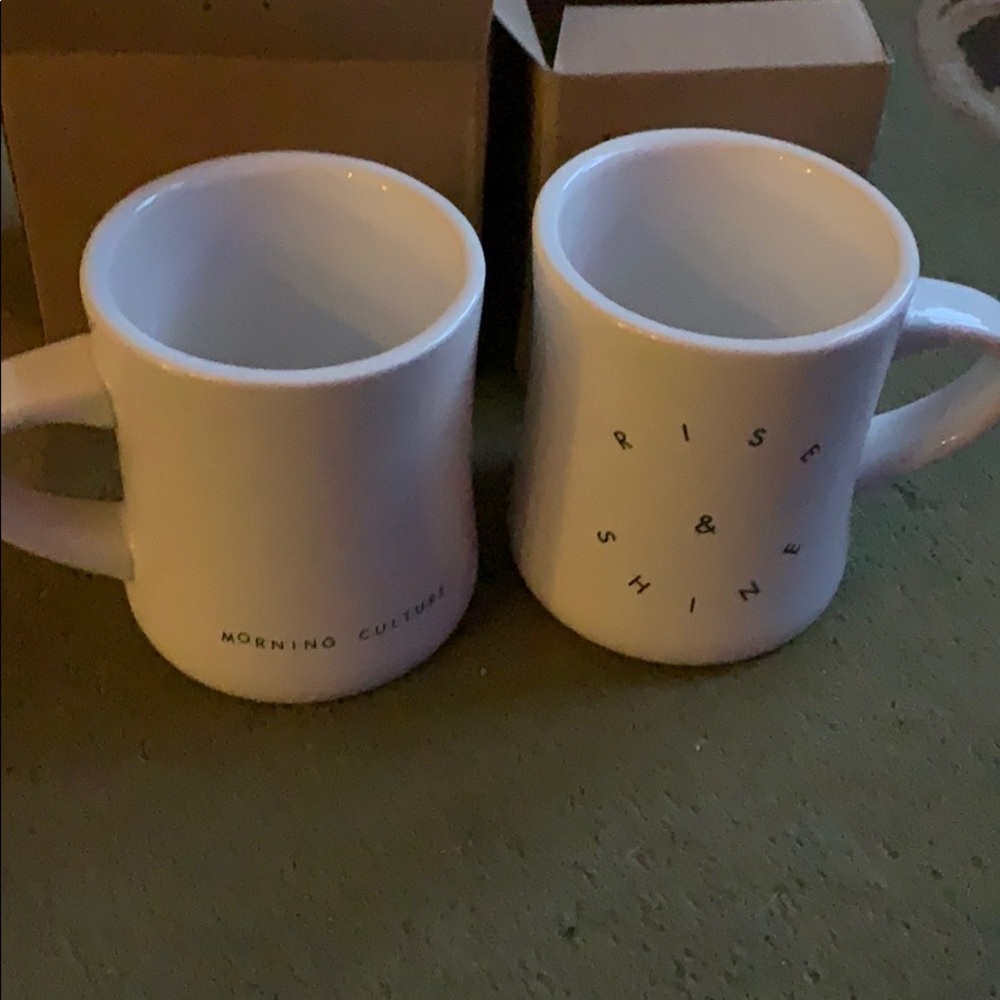2 Morning culture mugs, from PopSugar.
